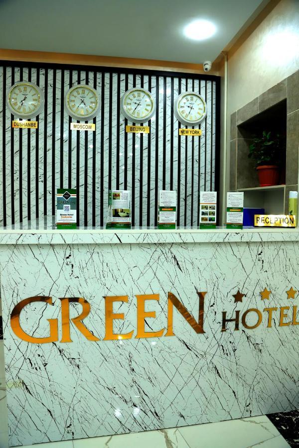 Green Hotel Dusjanbe Exteriör bild